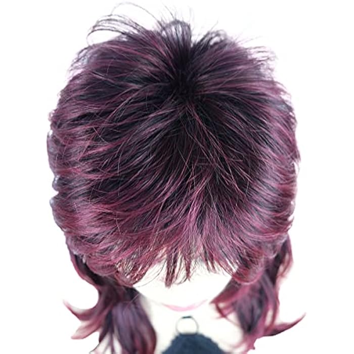 DILLARDS Wiginway Shaggy Layered Wig With Bangs Shoulder Length Natural Straight Shags Wig Soft Synthetic Hair - Image 5